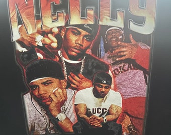 Nelly Tee Bootleg Men’s Gift unisex shirt Hip Hop Urban