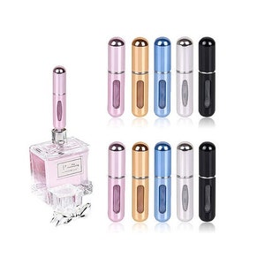 Practical pocket atomizer with a simple filling system for on the go and traveling image 1