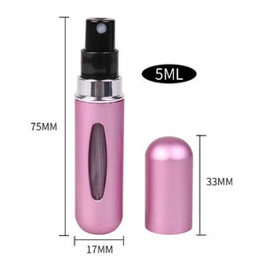 Practical pocket atomizer with a simple filling system for on the go and traveling image 7