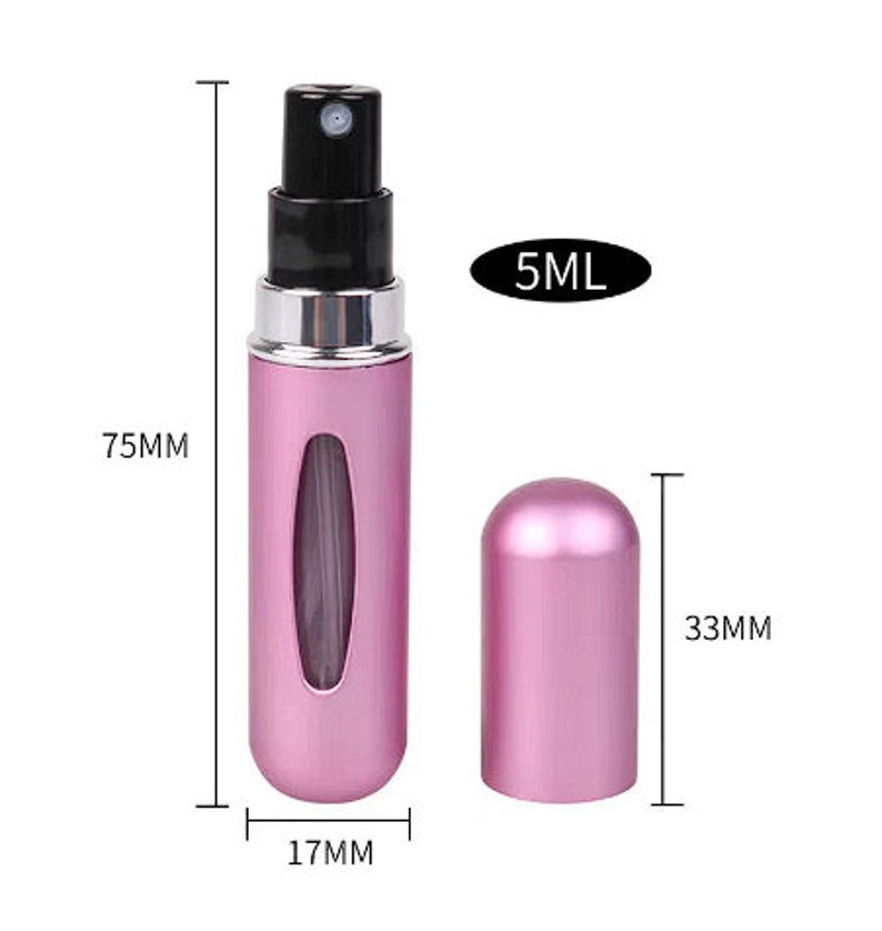 Practical pocket atomizer with a simple filling system for on the go and traveling image 7