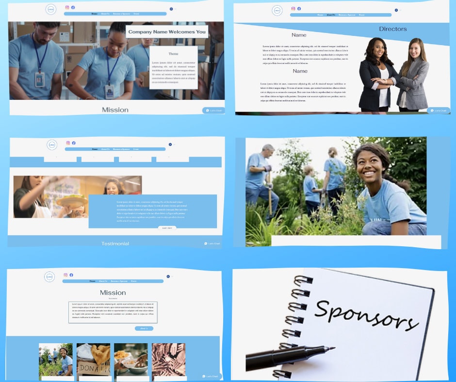 Charity, Donation or Nonprofit Wix Template Etsy Charity, Donation or Nonprofit Wix Template Etsy