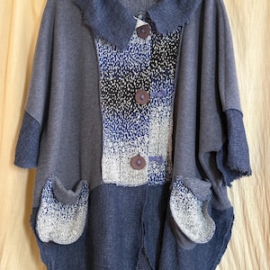 Duster blu mattutino