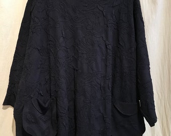 Black poncho Top 4