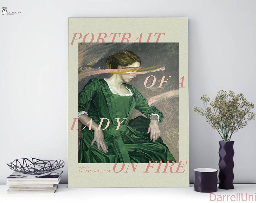 Portrait of A Lady on Fire Lesbian Art Movie Canvas Poster - Etsy Australia