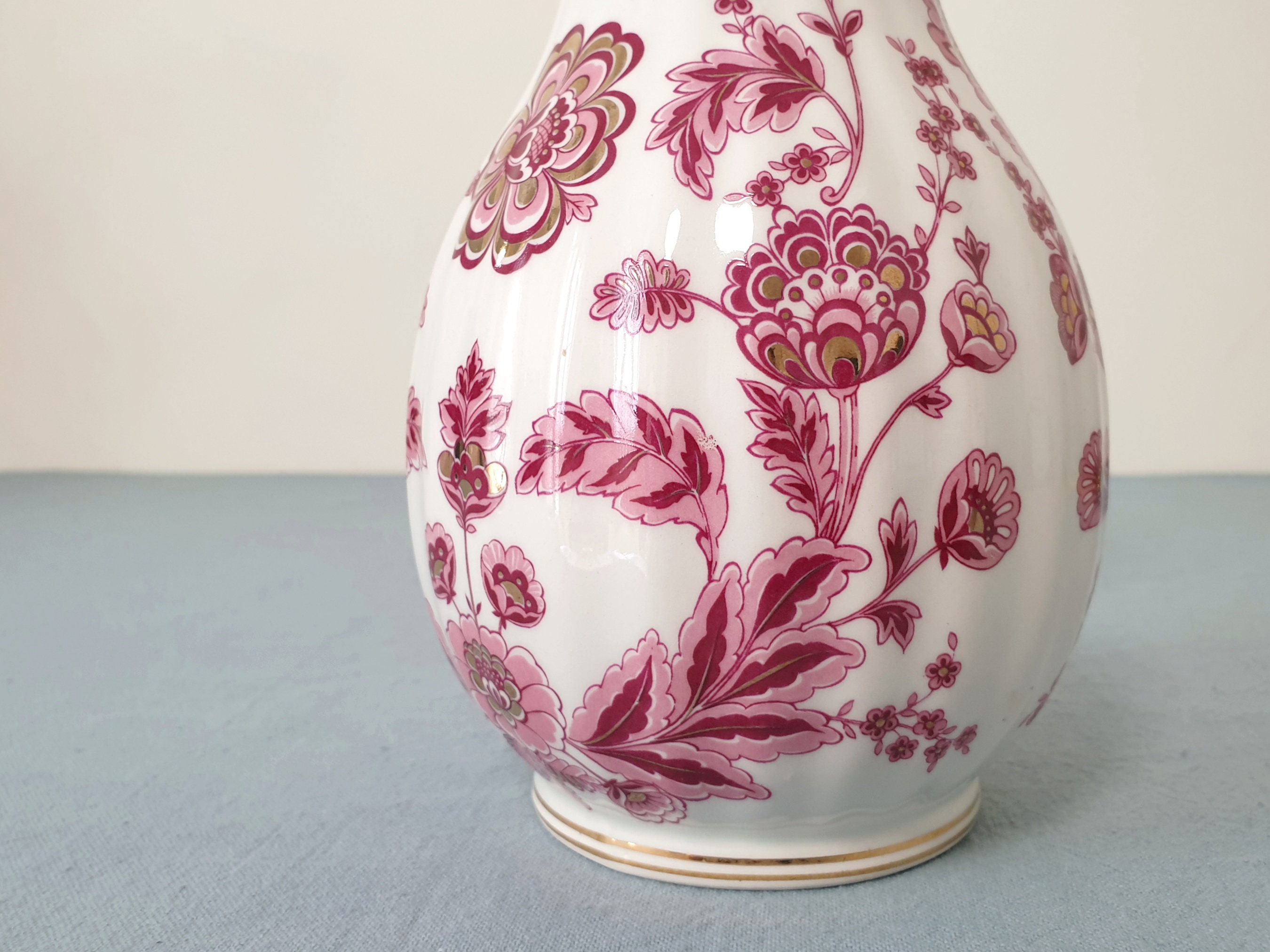 ビンテージ 花瓶 FG Ceramiche Artistichi Italy FG Ceramiche Artistiche Vase, Chineserie Made in Italy - Italian