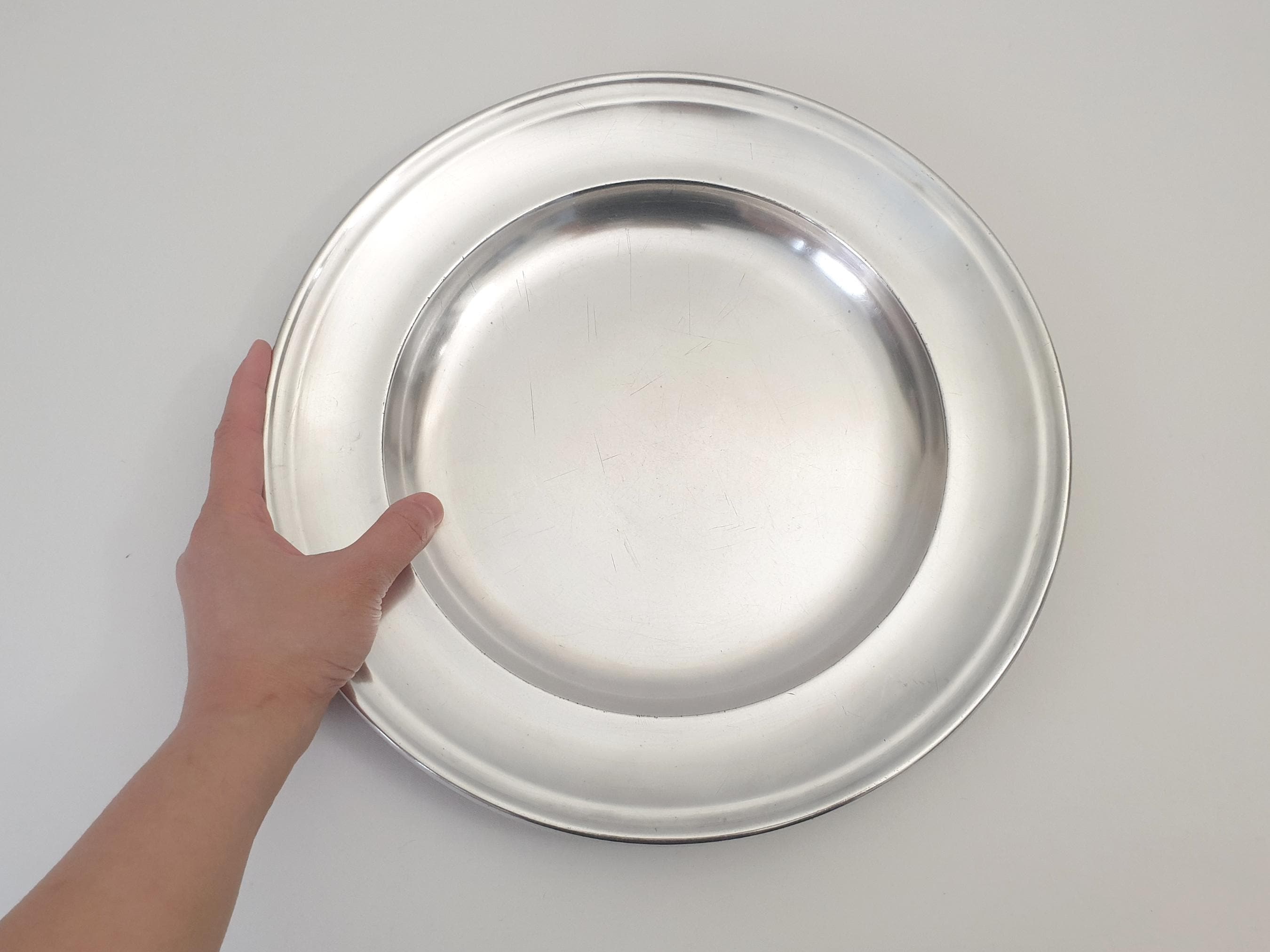 Christofle Vintage Silver Plated 33cm Circular Platter or Round