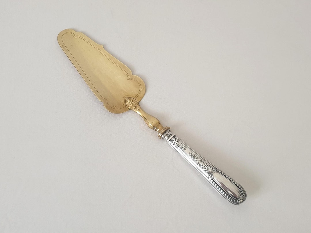 ANCIENNE PELLE A gateau en argent oiseaux EUR 180,00 - PicClick FR