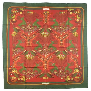 Hermes Scarf &quot;Tally-Ho&quot; by Karin Swildens 90cm Silk | Hermes Carre
