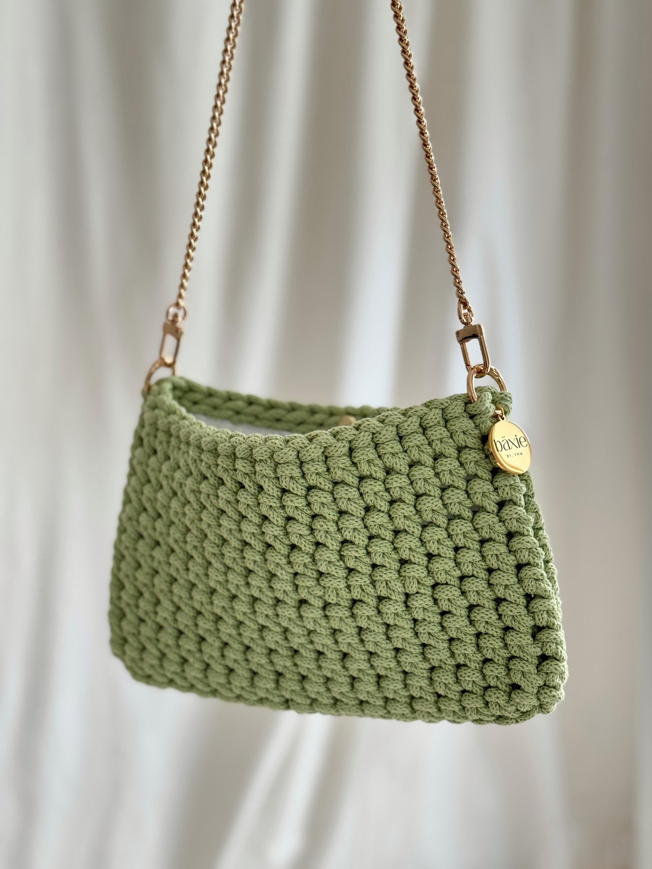 Crocheted tote bag • Boho crochet bag made of 100% cotton • Crocheted bag • Summer must-have • Shoulder bag • Gift idea • Clutch