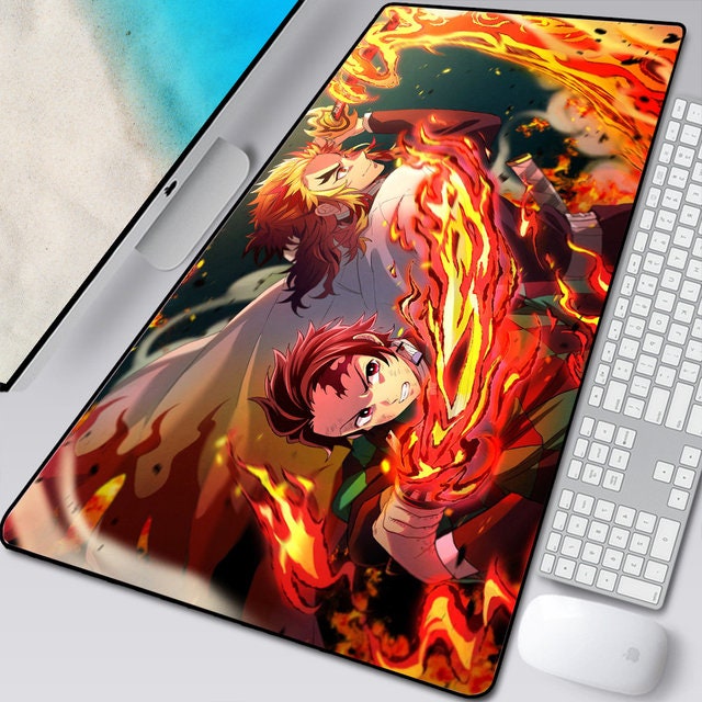 RGB Anime Mouse Pad For RickMorty Orange Space12 Lighting Modes Computer  Keyboard And Mice Combo PadLarge Gaming Mousepad With NonSlip Rubber  BaseLaptop 4Mm Thick Glowing Desk Pad Mat 315X118  Amazonin  Computers