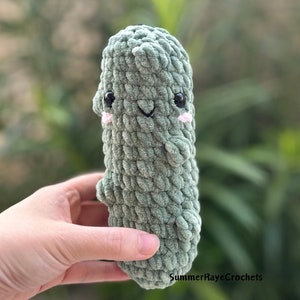 Crochet Pickle Plushie