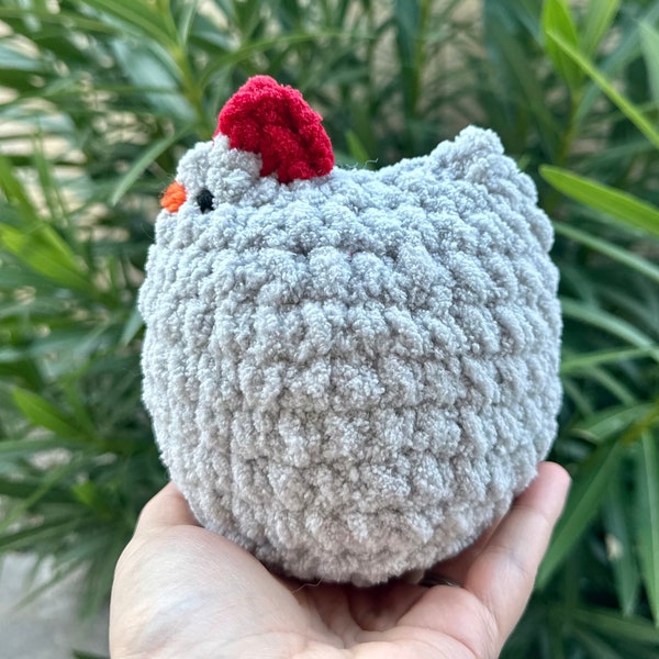 Crochet Chicken Plushie