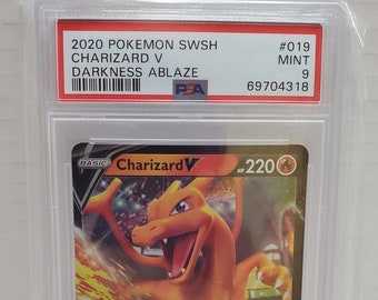 2020 Pokemon  Darkness Ablaze  Charizard V 019 -  PSA 9