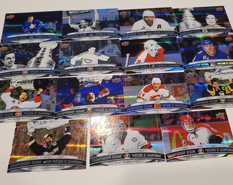 2023 Upper Deck Tim Hortons Legends Hockey Card -  Championship Résumé Set - Pick your Card