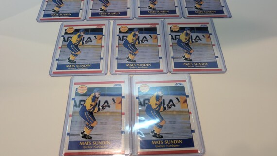 1990 Score Hockey Mats Sundin #398 Rookie Card - Lot of 13 Cards