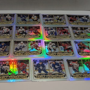 2023/2024 Upper Deck Tim Hortons Hockey Greatest Duos Card -  Family Foundations  -  Pick your card  (1 - 15)
