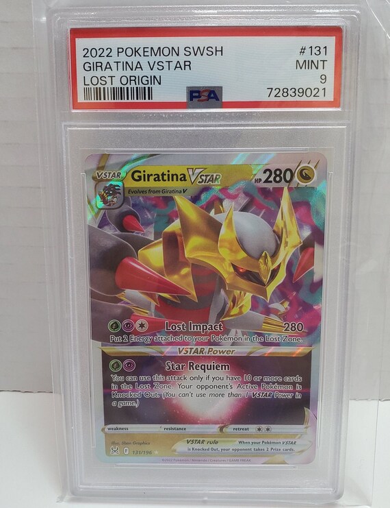 2022 Pokemon Lost Origin Giratina Vstar #131 PSA 9 Mint - Etsy