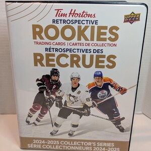 2024/2025 Upper Deck Tim Hortons Retrospective Rookies & PWHL Hockey Card  Master Set (180/180) With Binder - Etsy