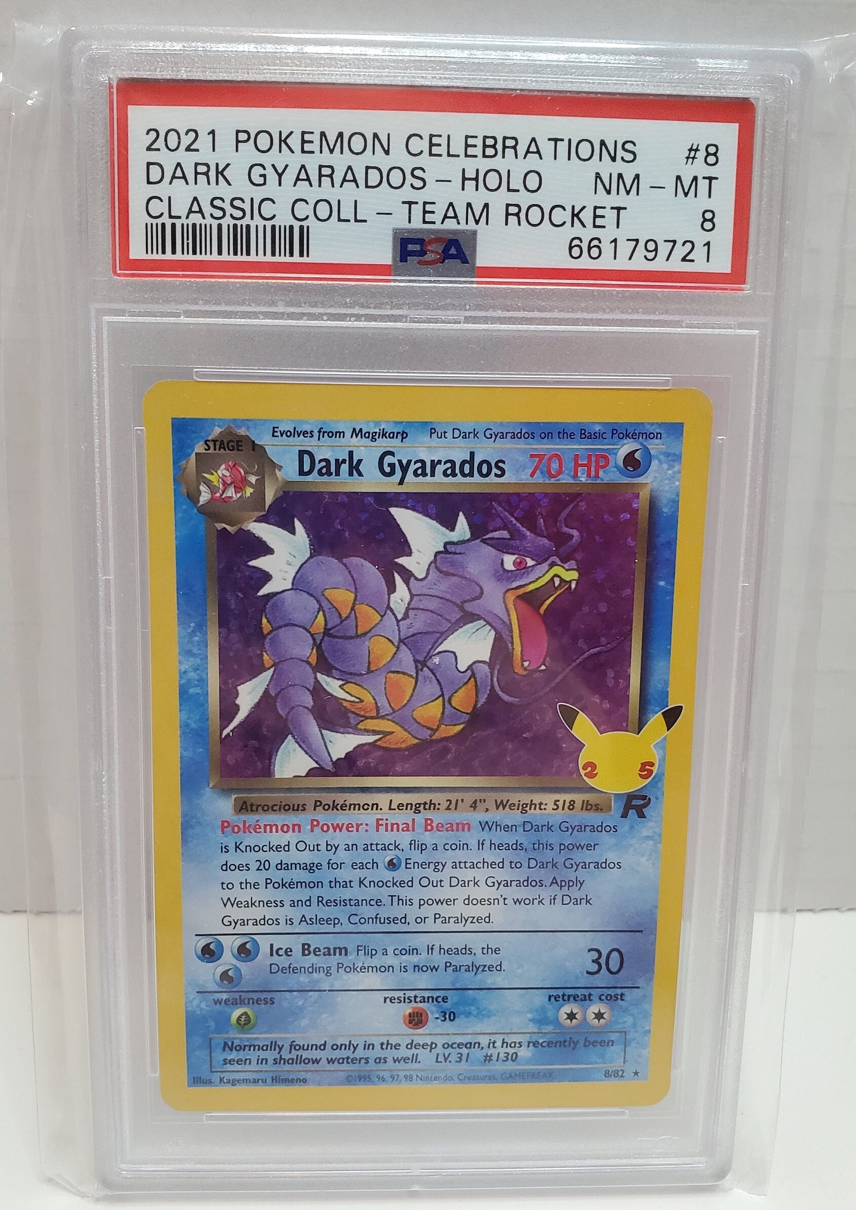 2021 Pokemon Celebrations 25th Anniversary Classic Collection Dark