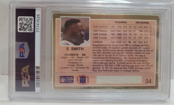 NFL COWBOYS EMMITT SMITH ルーキーカード 2001 Score #54 Emmitt Smith Cowboys | eBay