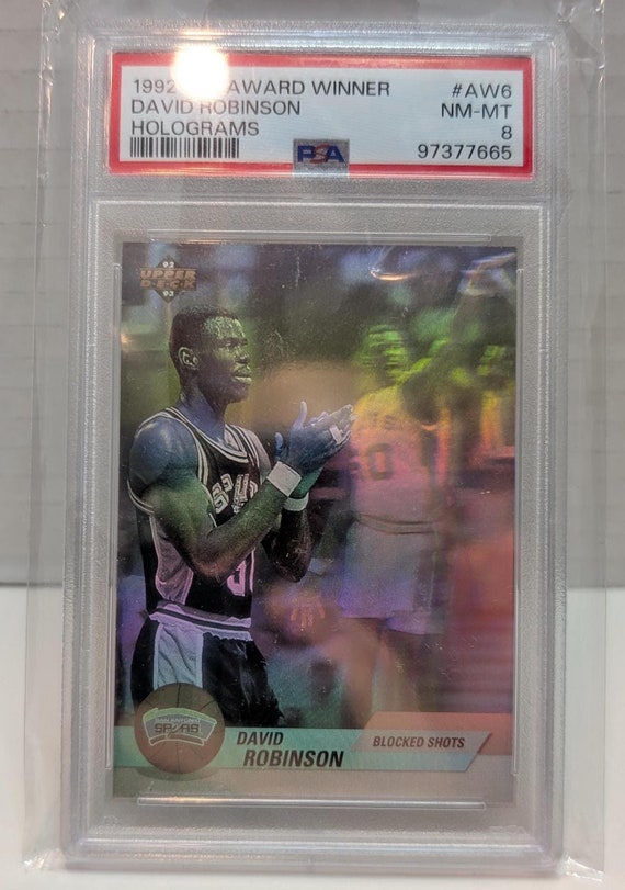 1991 Upper Deck Award Winner Holograms David Robinson #AW6
