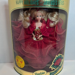 1993 Matell Barbie Happy Holidays Special Edition Barbie - Brand New Sealed Vintage