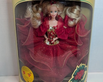 1993 Matell Barbie Happy Holidays Special Edition Barbie - Brand New Sealed Vintage