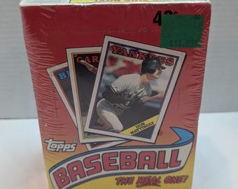 1987 Donruss BASEBALL CARD Unopened Trading Card WAX Pack PSA 7