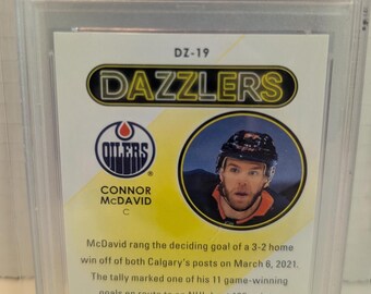 2021 Upper Deck Dazzlers Purple Connor Mcdavid#dz-19 Mint 9 Mint