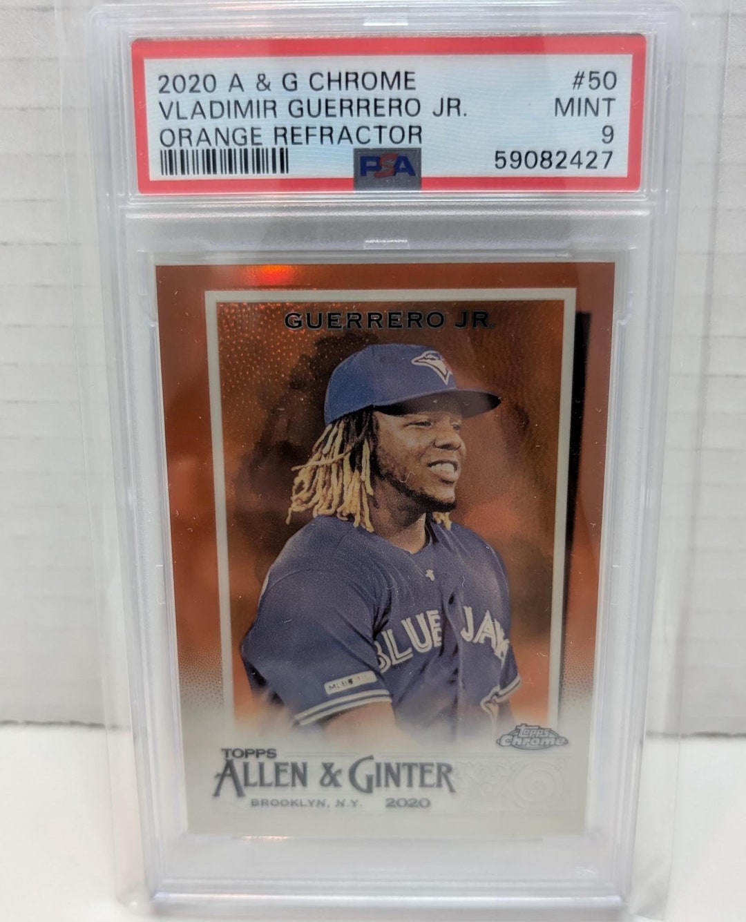 2022 Topps Allen & Ginter Chrome Vladimir Guerrero Jr #50