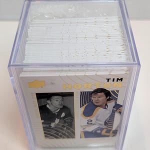 Rétrospective Tim Hortons 2024/2025 Upper Deck et carte de hockey PWHL - Ensemble de base complet - 1 - 100
