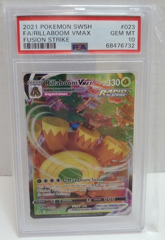rillaboom vmax pokemon card value 018/192 Rillaboom VMAX | Rare Ultra Card | Sword & Shield Rebel Clash