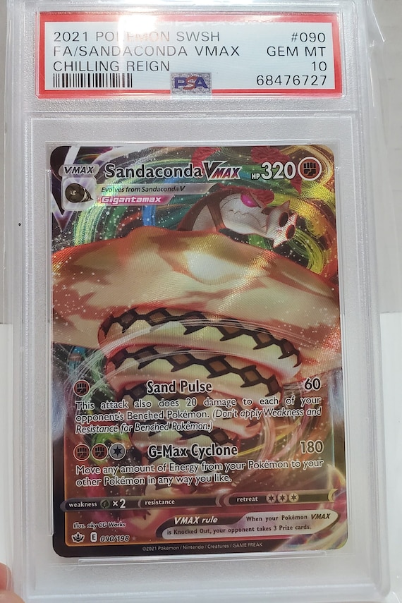 sandaconda vmax pokemon card value Sandaconda VMAX - SWSH06: Chilling Reign [ULTRA RARE]