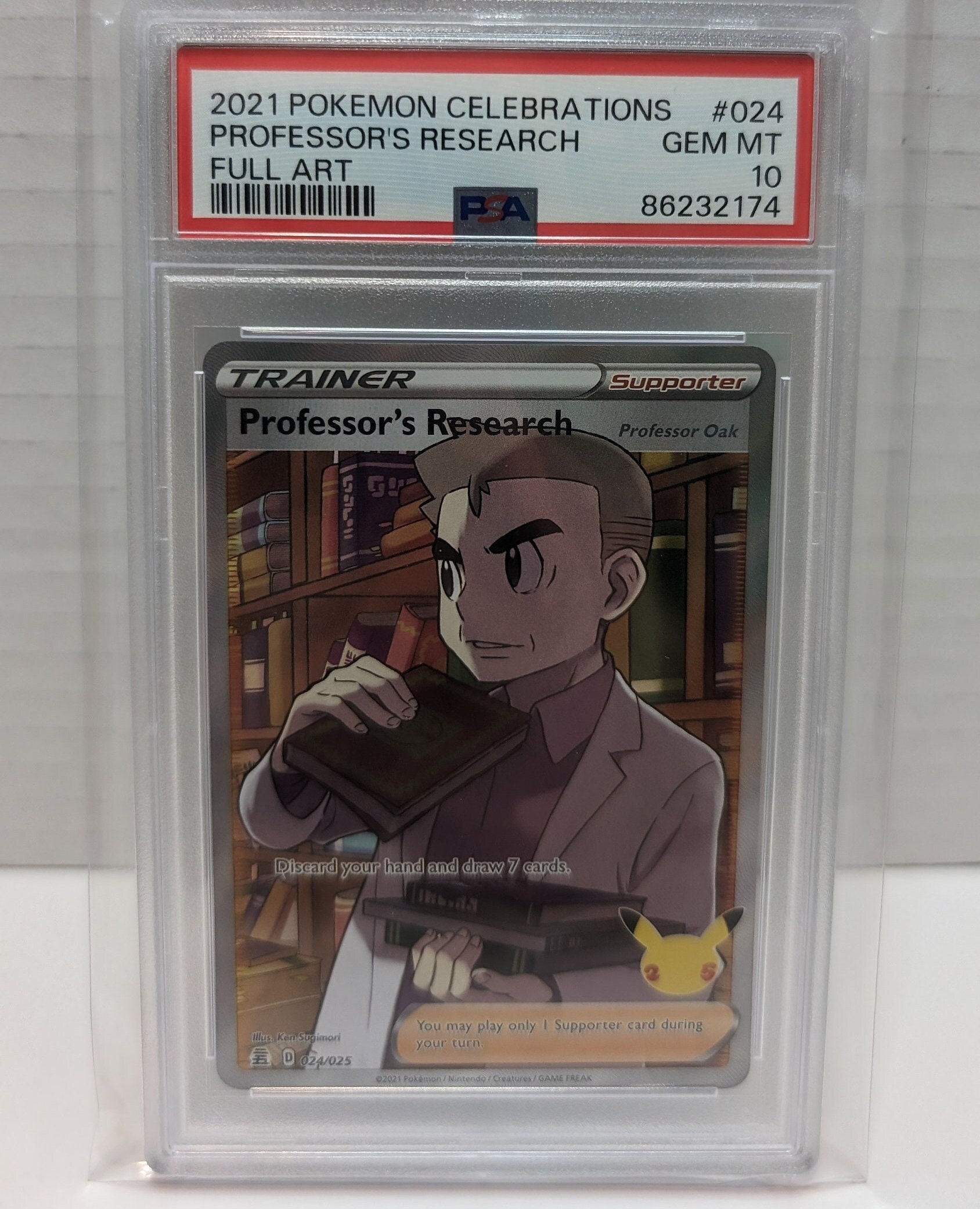 【PSA10】フシギバナ　25th celebrations 英語　2021年 PSA10】フシギバナ 25th celebrations 英語 2021年