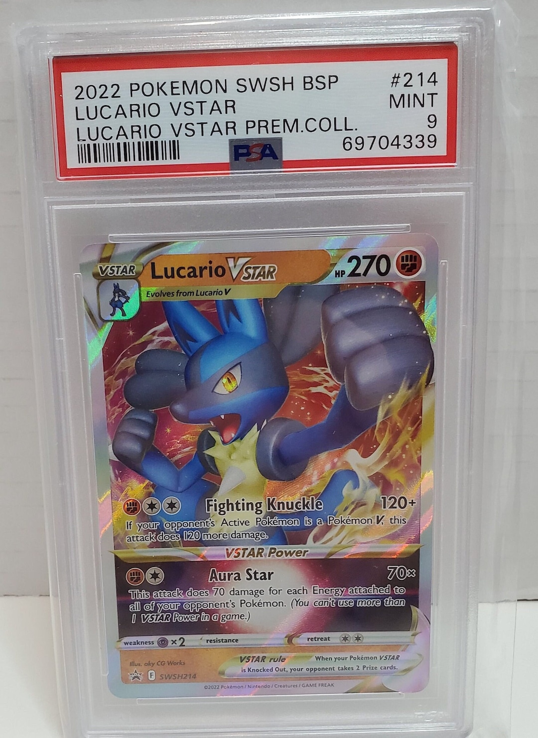 2022 Pokemon SWSH Black Star Promo VSTAR Premium Collection