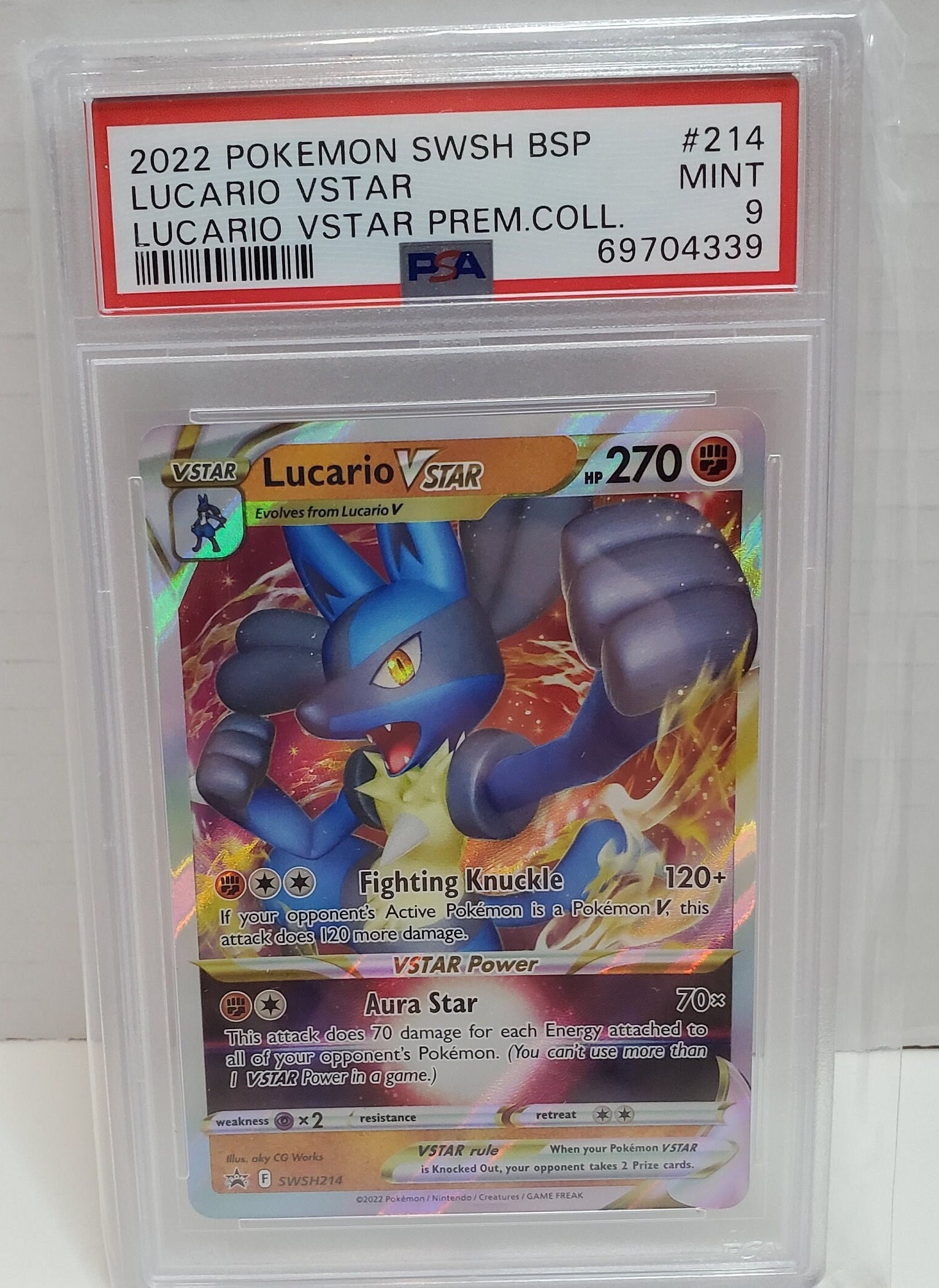 2022 Pokemon SWSH Black Star Promo VSTAR Premium Collection