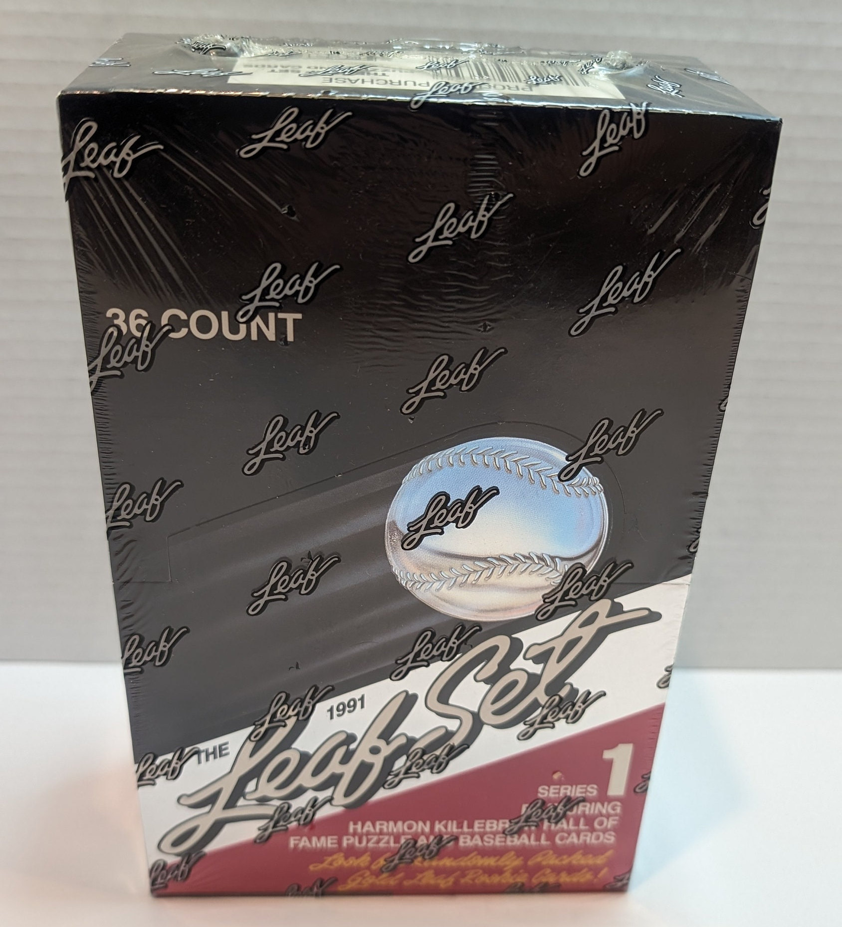 1991 Leaf Baseball Box Series 1 - Factory Sealed - 36 Packs - Etsy