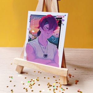 Photocard March - Fields of Mistria (fanart) - Etsy