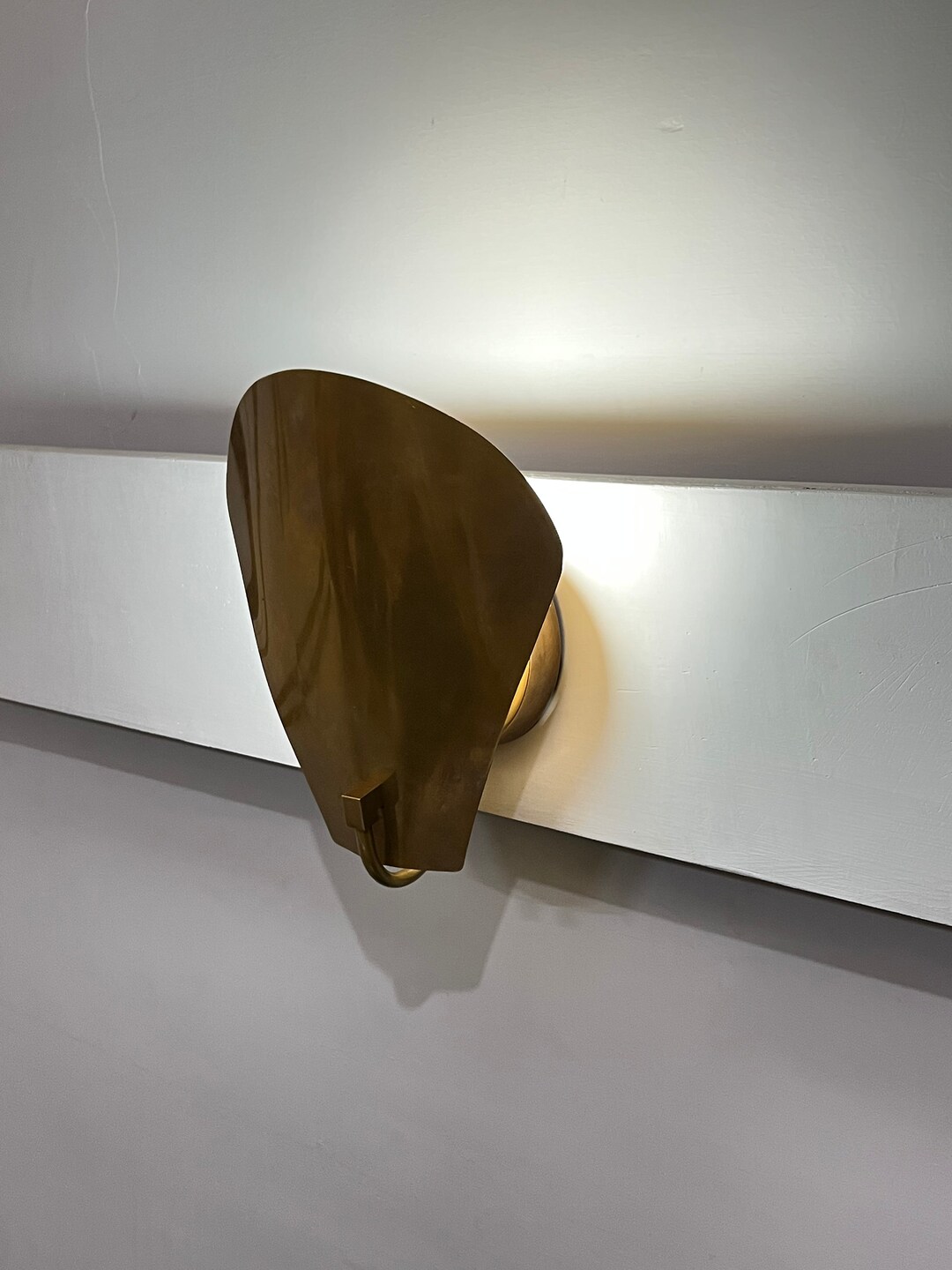 Wall Sconce Vanity Light Beetle Armor Mid Century Wall Etsy