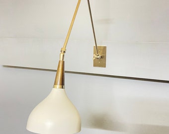 1 Light - Sputnik Fixture Kitchen Light Italian Design Wall Sconce Mid century Light Wall Light Dual Color Raw Brass