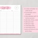 Editable Sign up Sheet Template Printable Sign up Template - Etsy