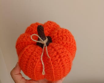 Crochet Pumpkin Pattern PDF, DIY Autumn Harvest Decor, Beginner Friendly