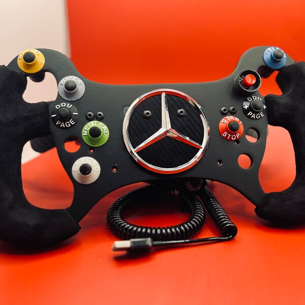 Sim Racing - Mercedes AMG GT3/GT4 Steering Wheel