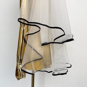 Tulle Bridal Veil, Luxurious Handmade Veil,White Bridal Veil,Ivory Wedding Veil,Veil With Comb,Blusher Wedding Veil,Unique Veil,Premium Veil