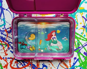 Mermaid, Animals, Personalized, Lunchbox Insert, Lunchbox, Lunchbox