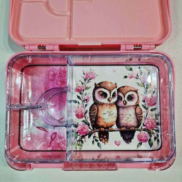 Eulen, Personalisiert , Lunchboxeinlage , Lunchbox , Brotdose