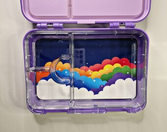 Boîte à lunch personnalisée colorée