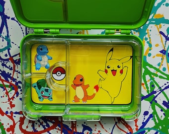 Pokemon, Personalisiert , Lunchboxeinlage , Lunchbox , Brotdose