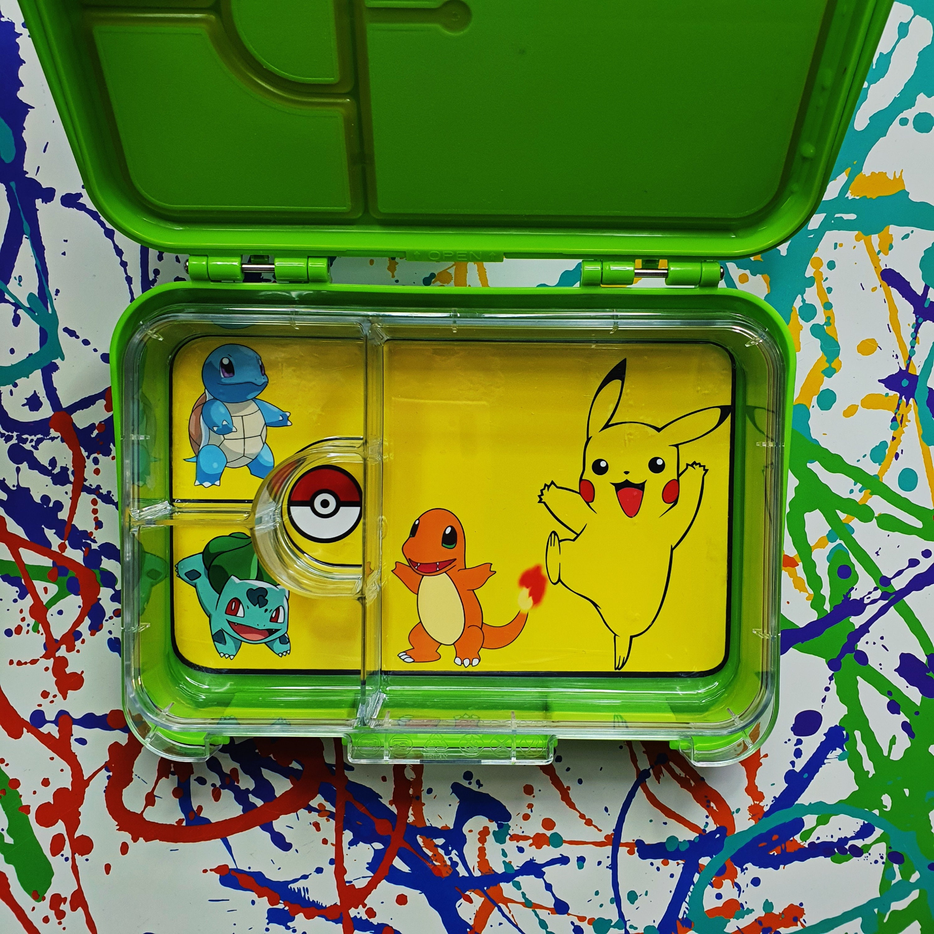 Official Pikachu Color Block Pokémon Fundamentals Lunch Bag