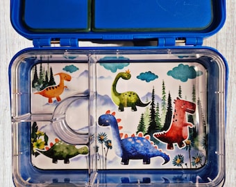 Dinosaurier, Dinos , Personalisiert , Lunchboxeinlage , Lunchbox , Brotdose